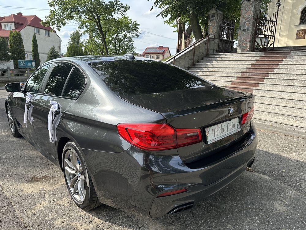BMW G30 334KM xDrive 2019r do ślubu