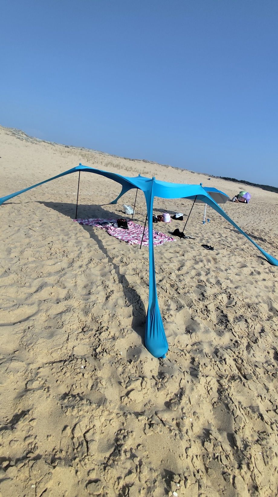 Tenda de praia ou campismo perfeita