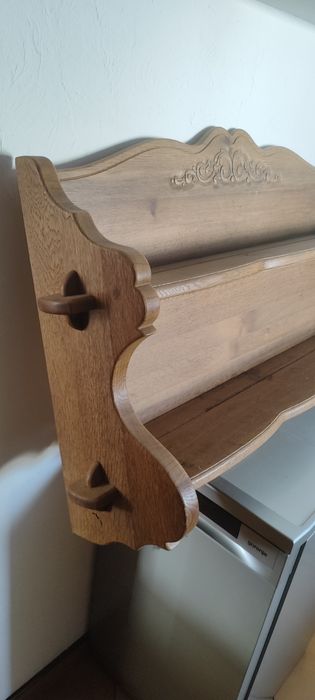 Półka dębowa  ręcznie robiona