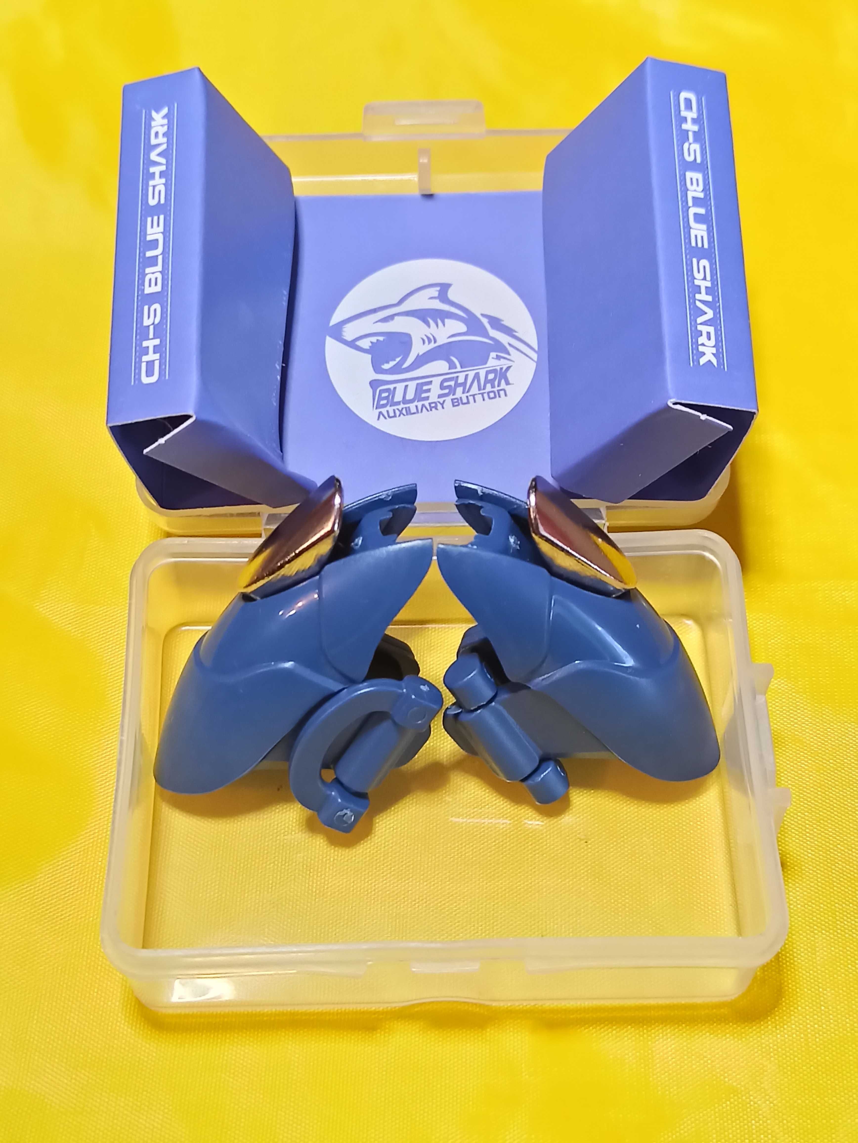 ігрові тригери курки Blue Shark  для смартфона гри в  пабг pubg mobile