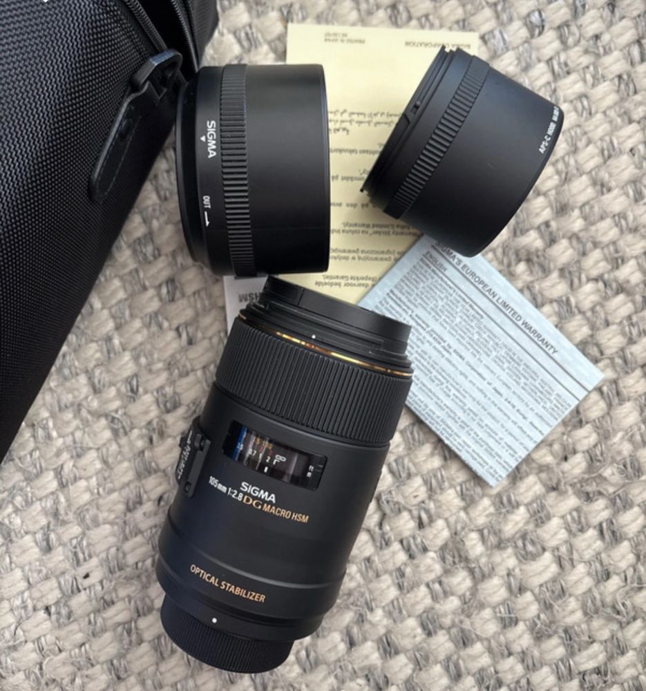 Sigma 105 mm 2.8 MACRO Mount Nikon F