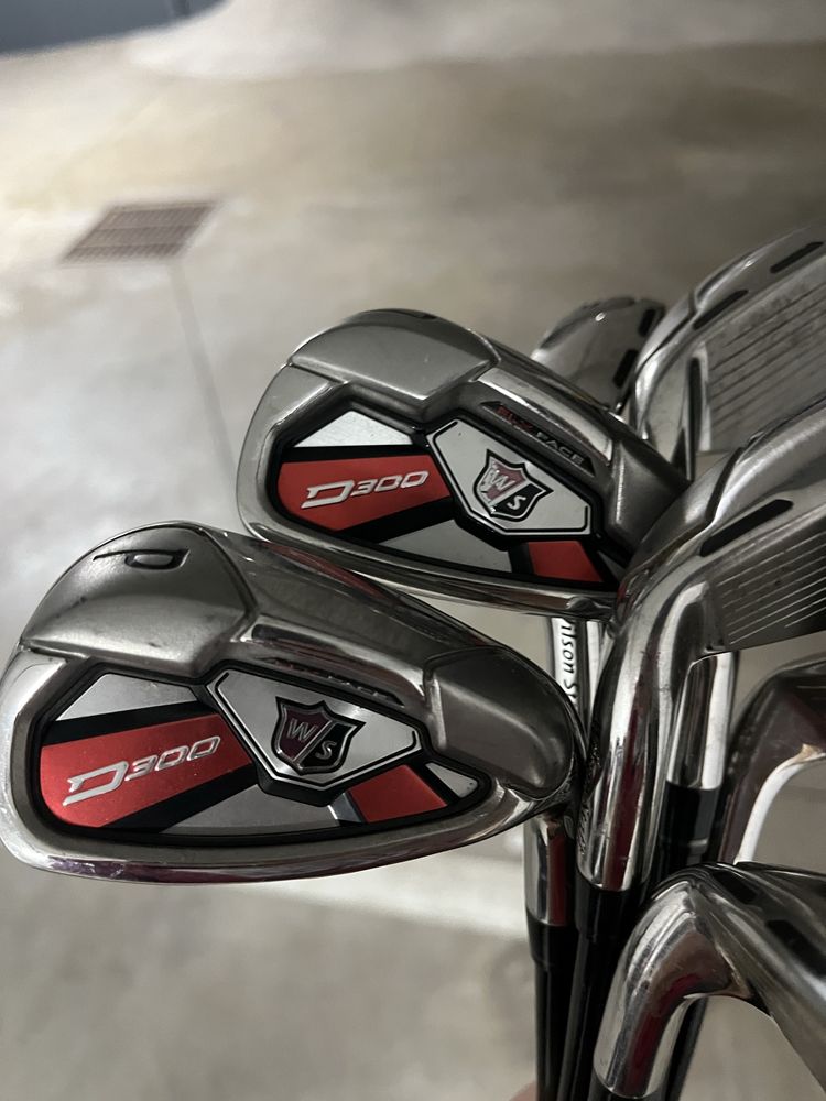 Conjunto completo golf: saco e tacos Wilson D300