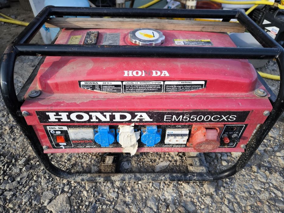 Agregat prądotwórczy honda 5500CXS trójfazowy