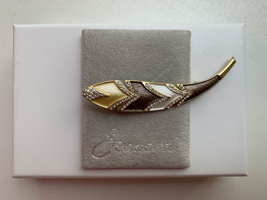 Брошка «Пір’ячко» Sincere