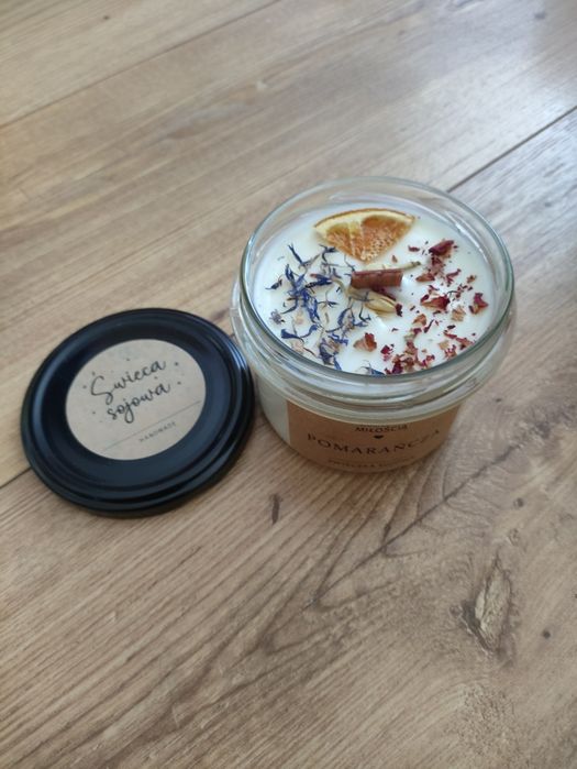 Świeczki sojowe świece zapachowe handmade 235 ml