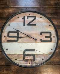 Zegar ścienny duży, średnica 68 cm