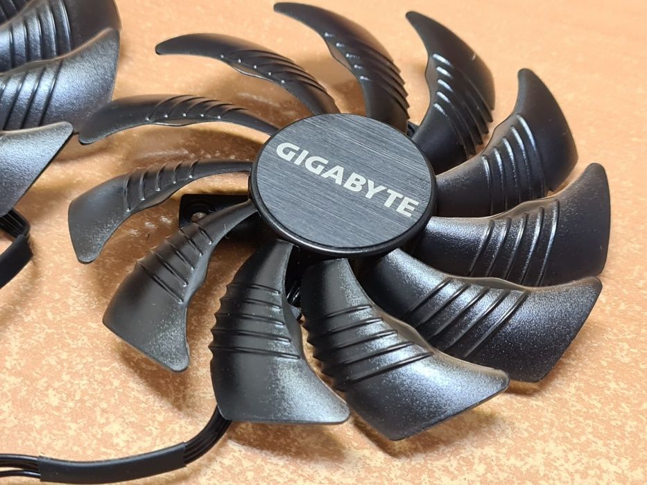 1шт! Кулер видеокарта Gigabyte 87 мм T129215SU RX570 RX580 RX470 RX480