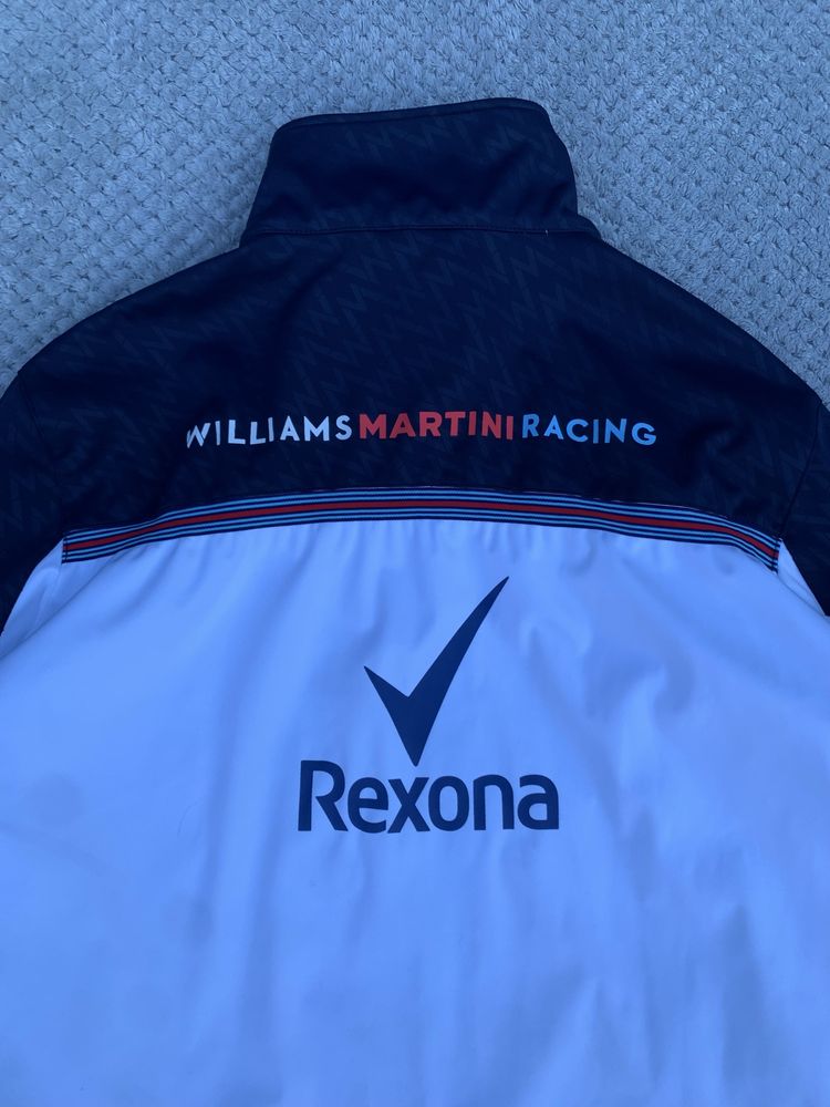 Williams Martini Racing 2018 Team Soft Shell Jacket Size:M-L куртка