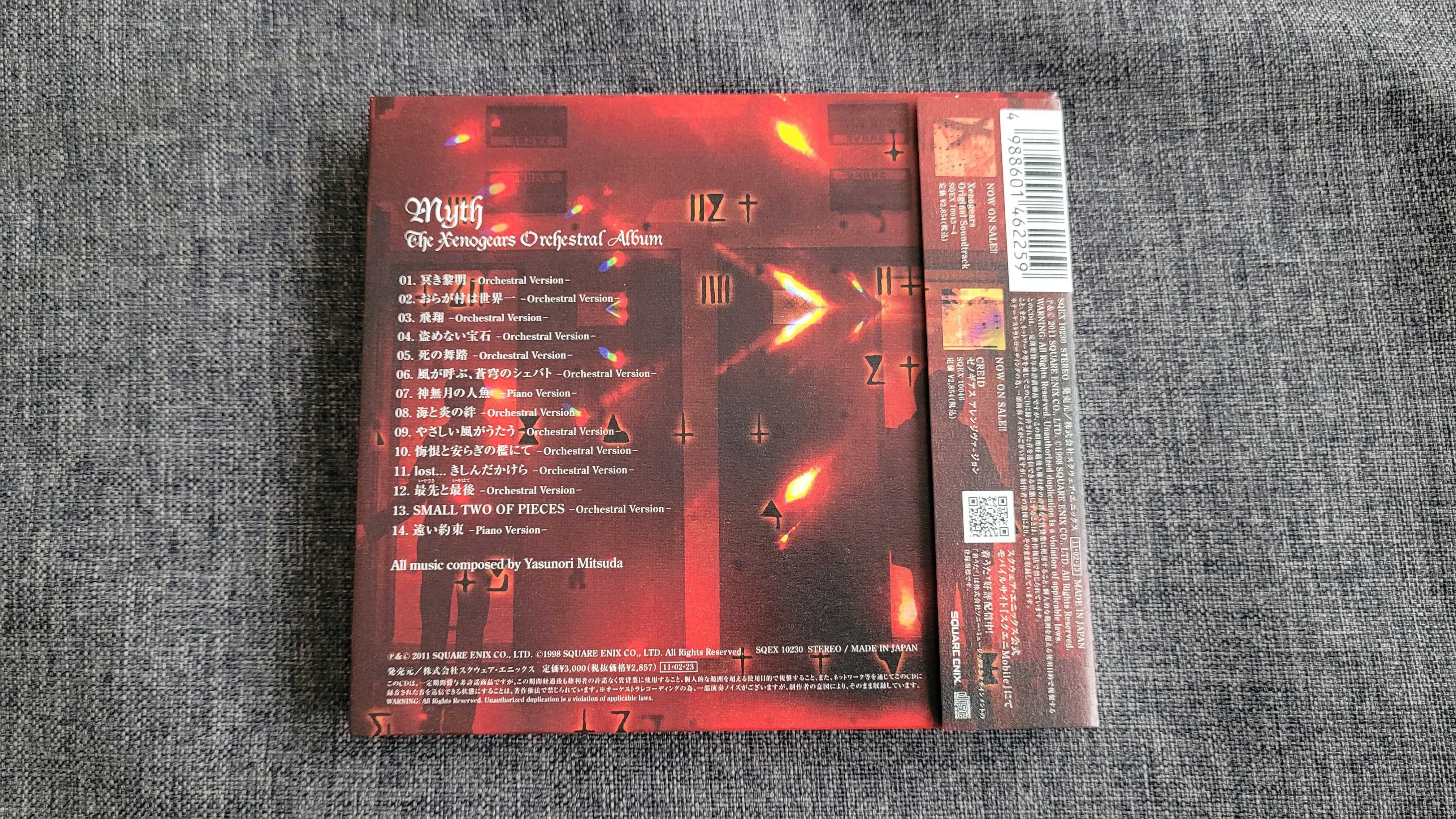 Płyta CD Myth: The Xenogears Orchestral Album