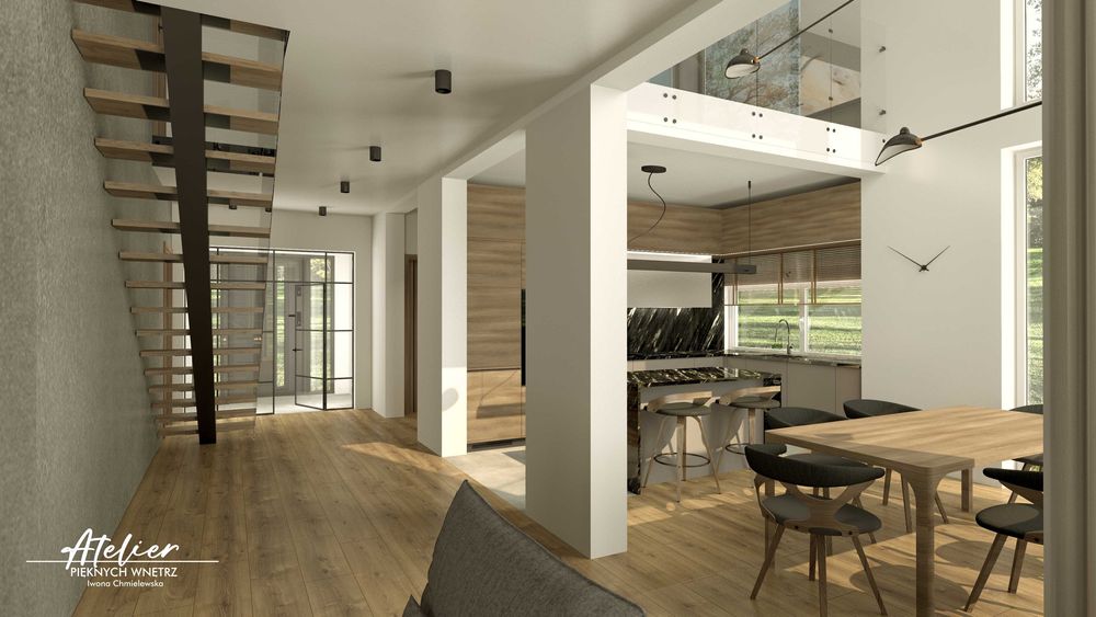 Projektowanie wnętrz, wizualizacje kuchni, łazienek, Architekt Wnętrz