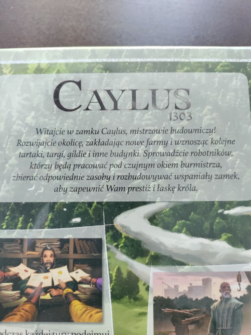 Caylus 1303 - fantastyczna gra planszowa dla całej rodziny. Nowa.