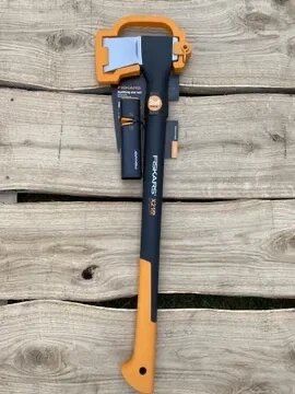 Сокира-колун Fiskars X21 (L) + ТОЧИЛКА Fiskars