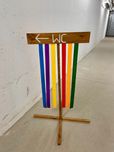 Kierunkowskaz/znak WC