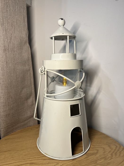 Latarnia Ozdobna / Lampion LED - Styl Marynistyczny #2