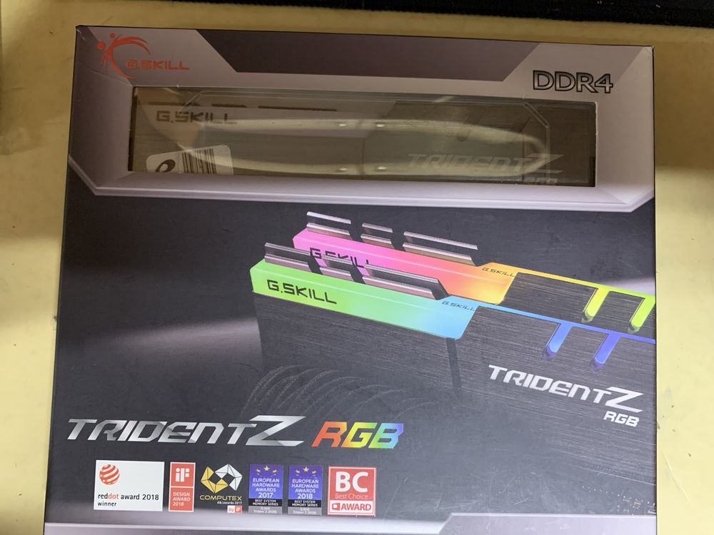 Продам оперативную память G.Skill TridentZ RGB 16Gb
