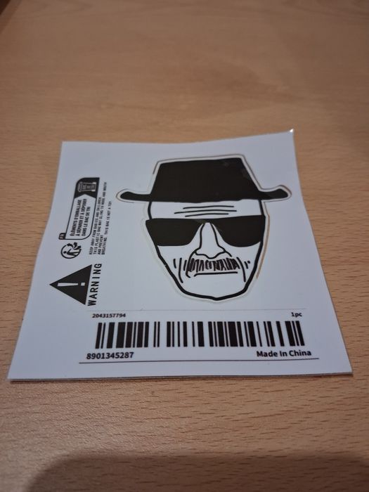 Sticker Breaking Bad "Heisenberg"