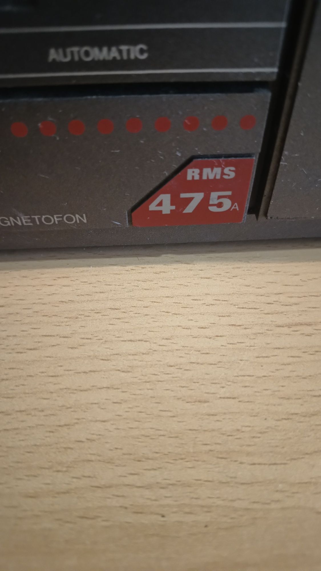 Radiomagnetofon Unitra RMS 475A