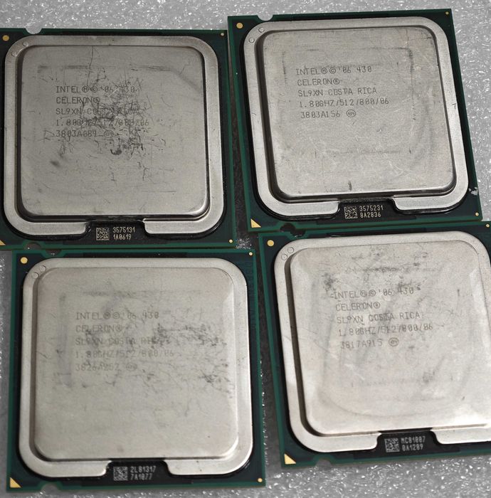 Procesory Intel i3, Core Duo, Pentium, Celeron, AMD Athlon