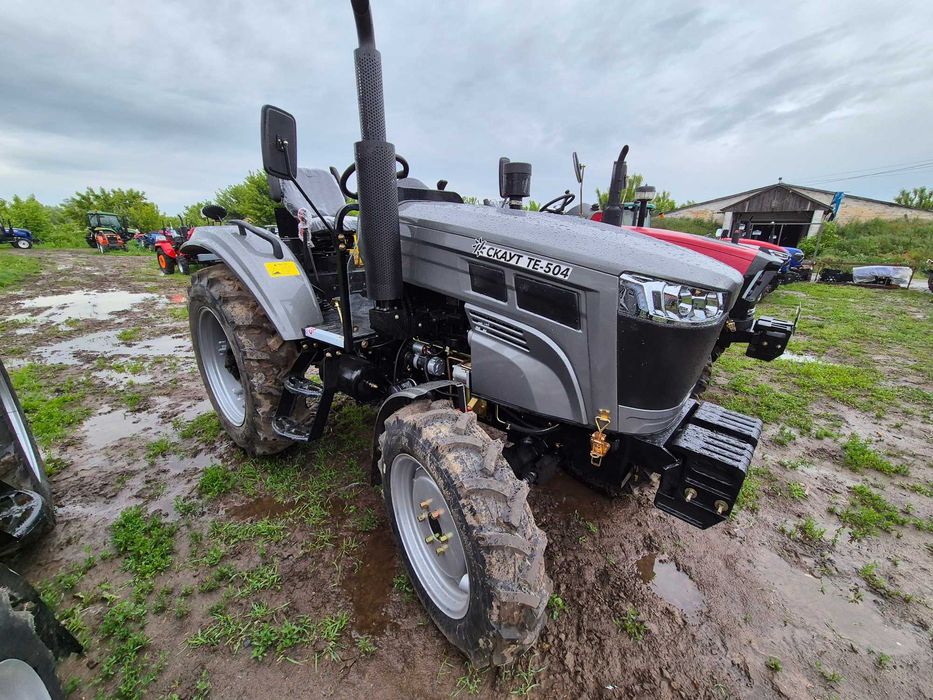 трактор Скаут ТЕ 504 с компрессором