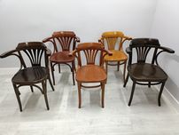 Krzesła Thonet Fameg Radomsko z podłokietnikiem