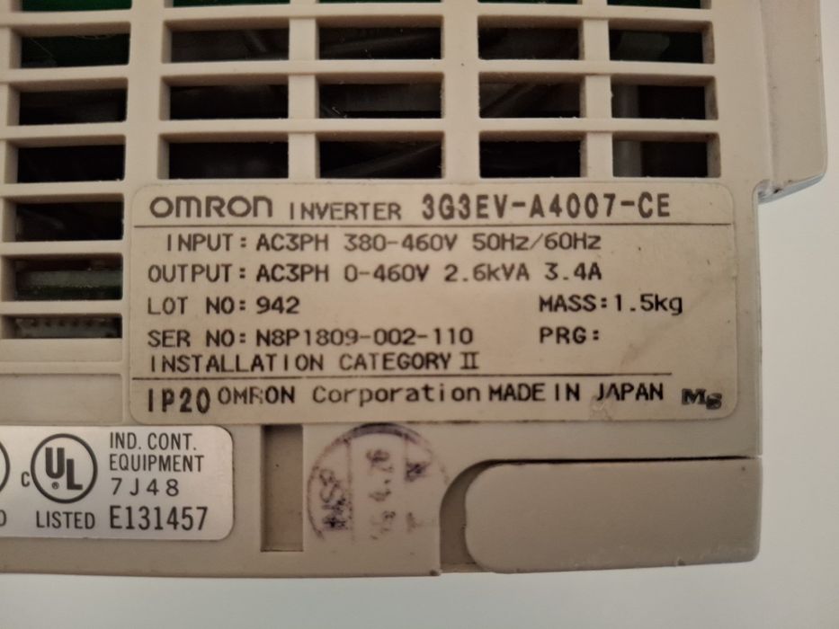 Falownik Omron 1,1kw