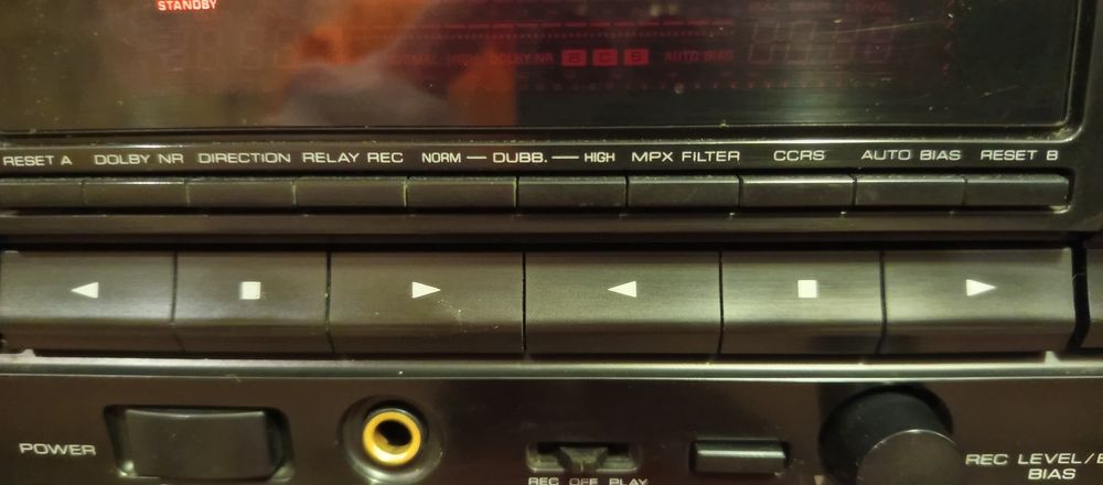 Дека кассетная KENWOOD KX-W6070 Рез-в!