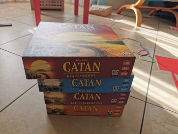 Catan gra planszowa +dodatki