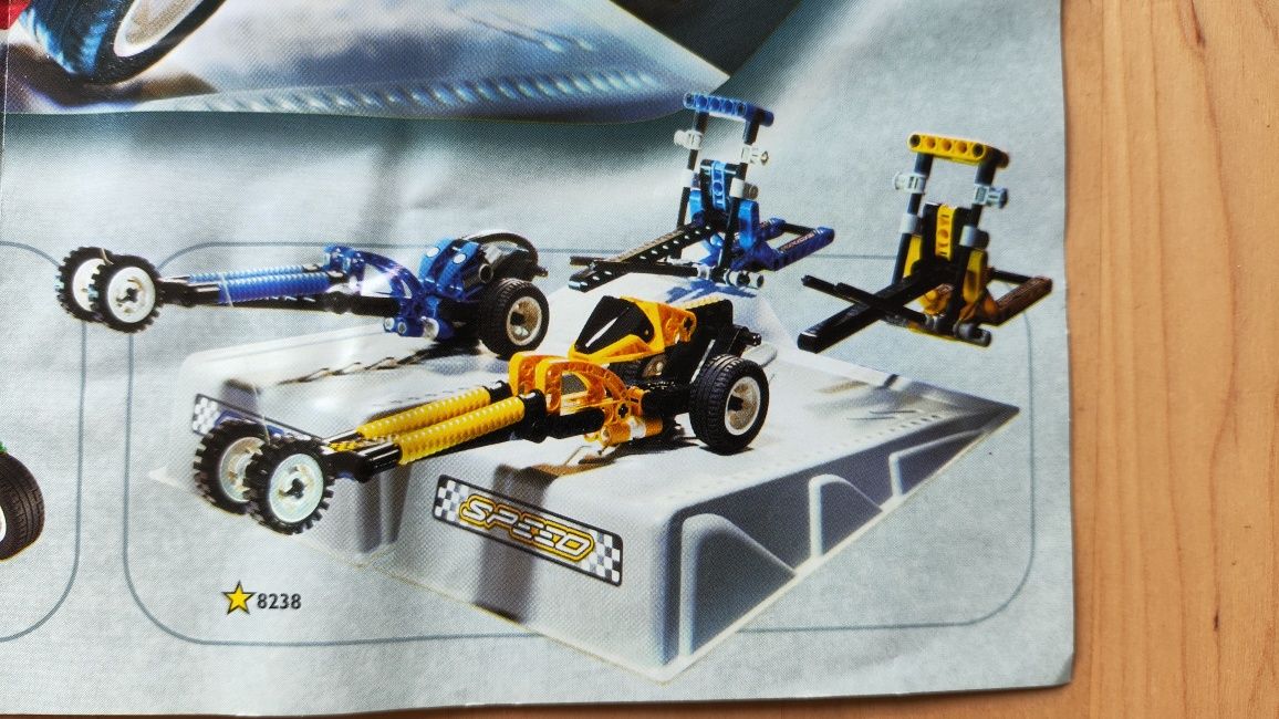 LEGO Technic Slammer Dragsters 8238 - 2000rok