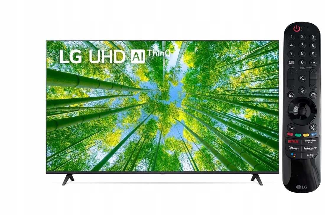 NOWY !!! Smart TV 86" LG 86UQ801C 4K HDR HEVC 100 Hz Pilot Magic