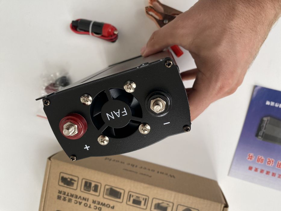 Інвертор 12v 220v з чистим синусом для котла насоса холодильника ТВ