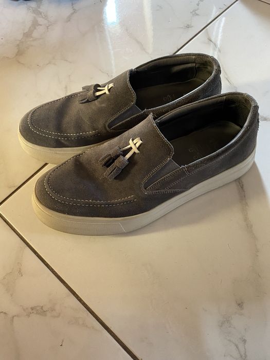 Лофери чоловічі сірі 43 розмір