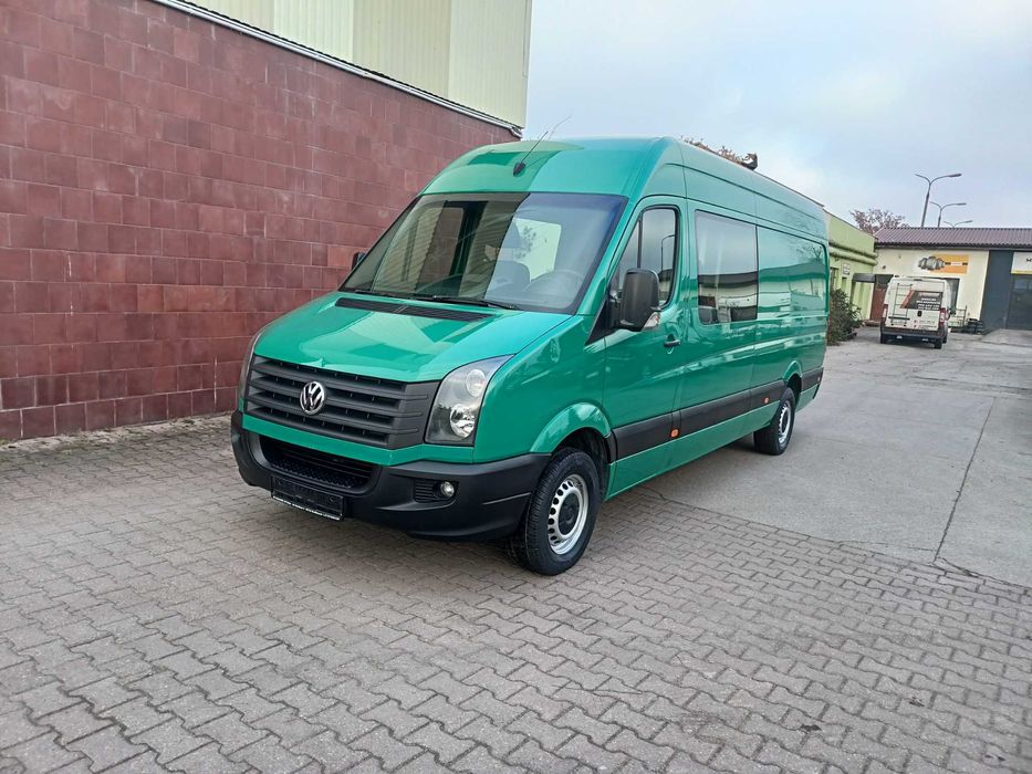 VW Crafter 2.0 TDI Maxi 5 Osobowy Klima Brygodówka Sprowadzony
