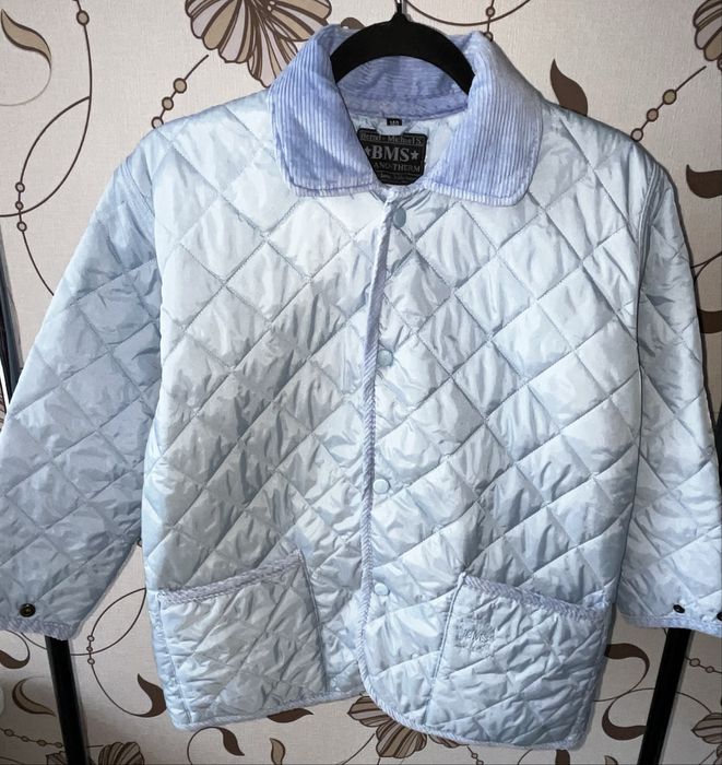 Куртка- сорочка стьобана на дівчинку 140зріст