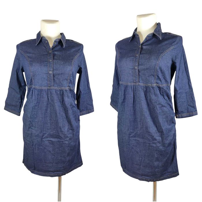 Nowa granatowa jeansowa sukienka ciążowa 42,XL BonPrix BPC