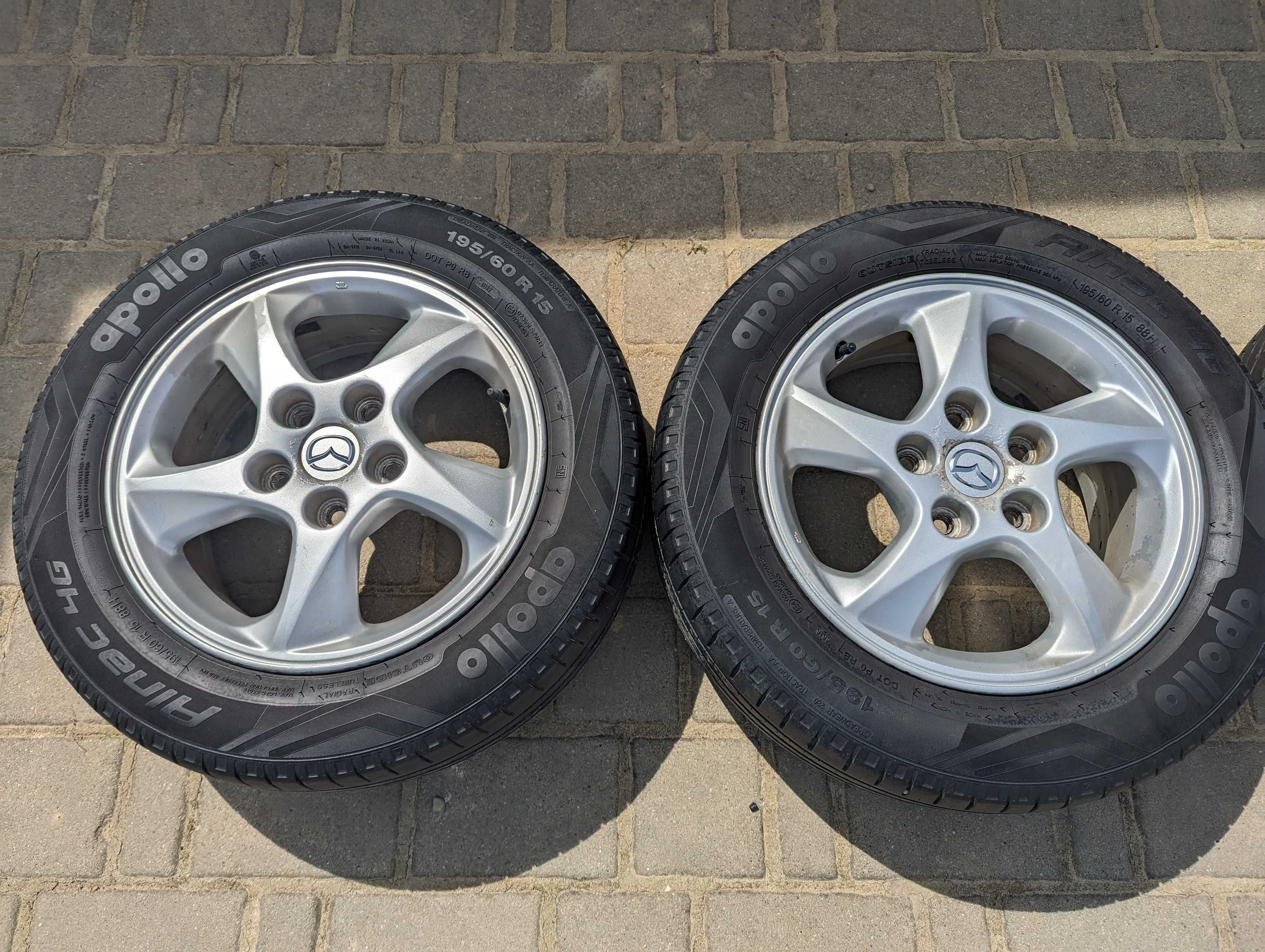 Alufelgi z oponami 195/60R15