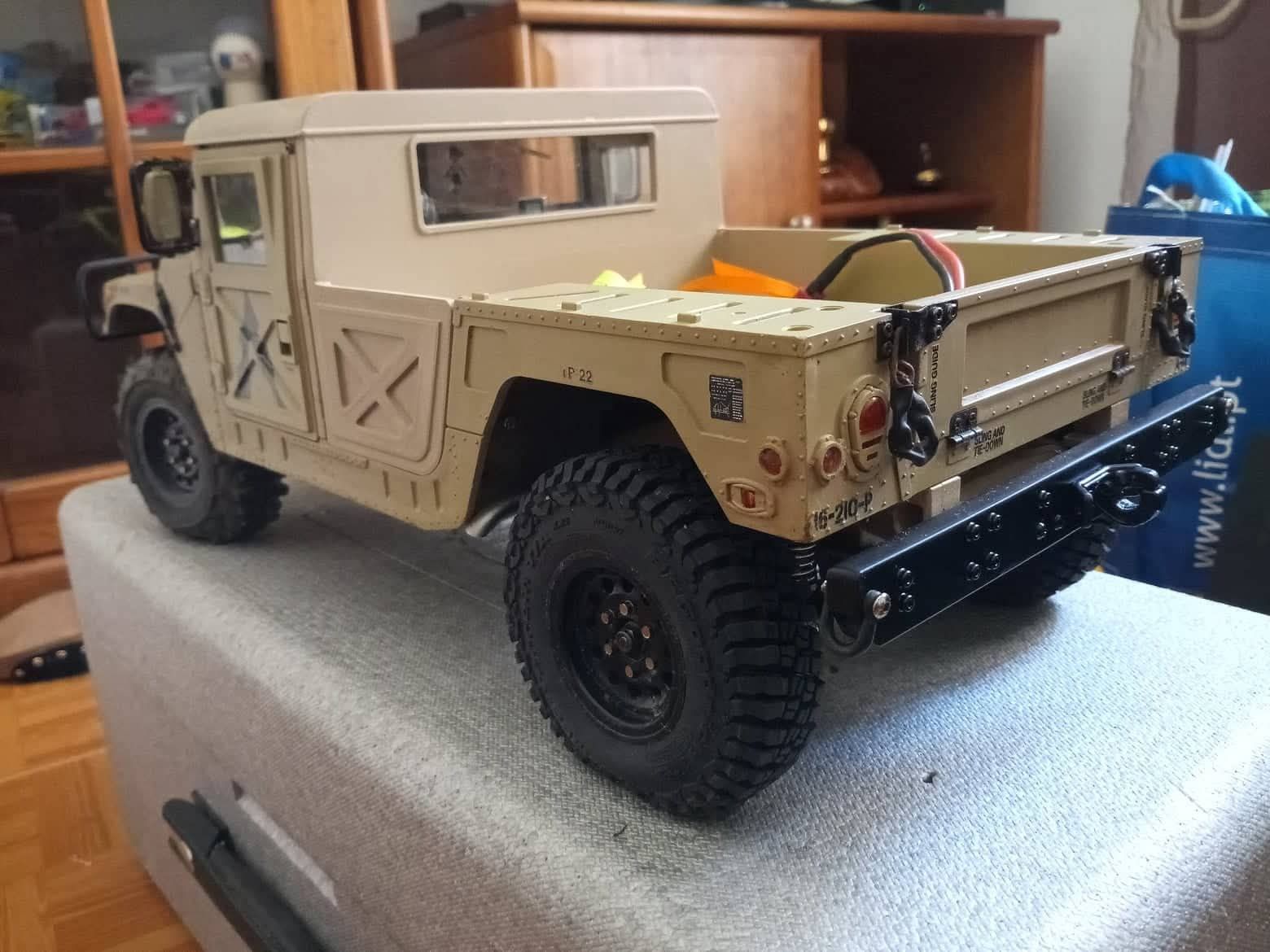 Rc Hummer hg homemade