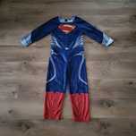 Strój karnawałowy chłopięcy r.116 Superman, strój na bal przebierańców