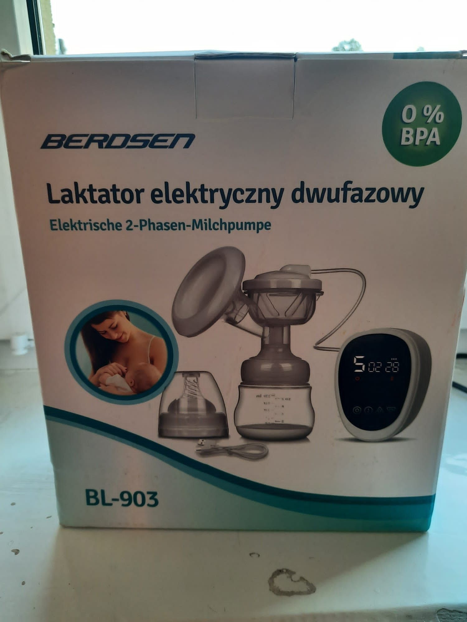 Laktator Elektryczny Dwufazowy  BERDSEN