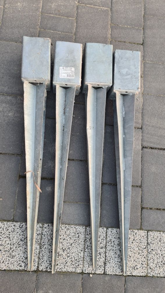 Kotwy metalowe 4 sztuki Łącznik budowlany odbiór osobisty