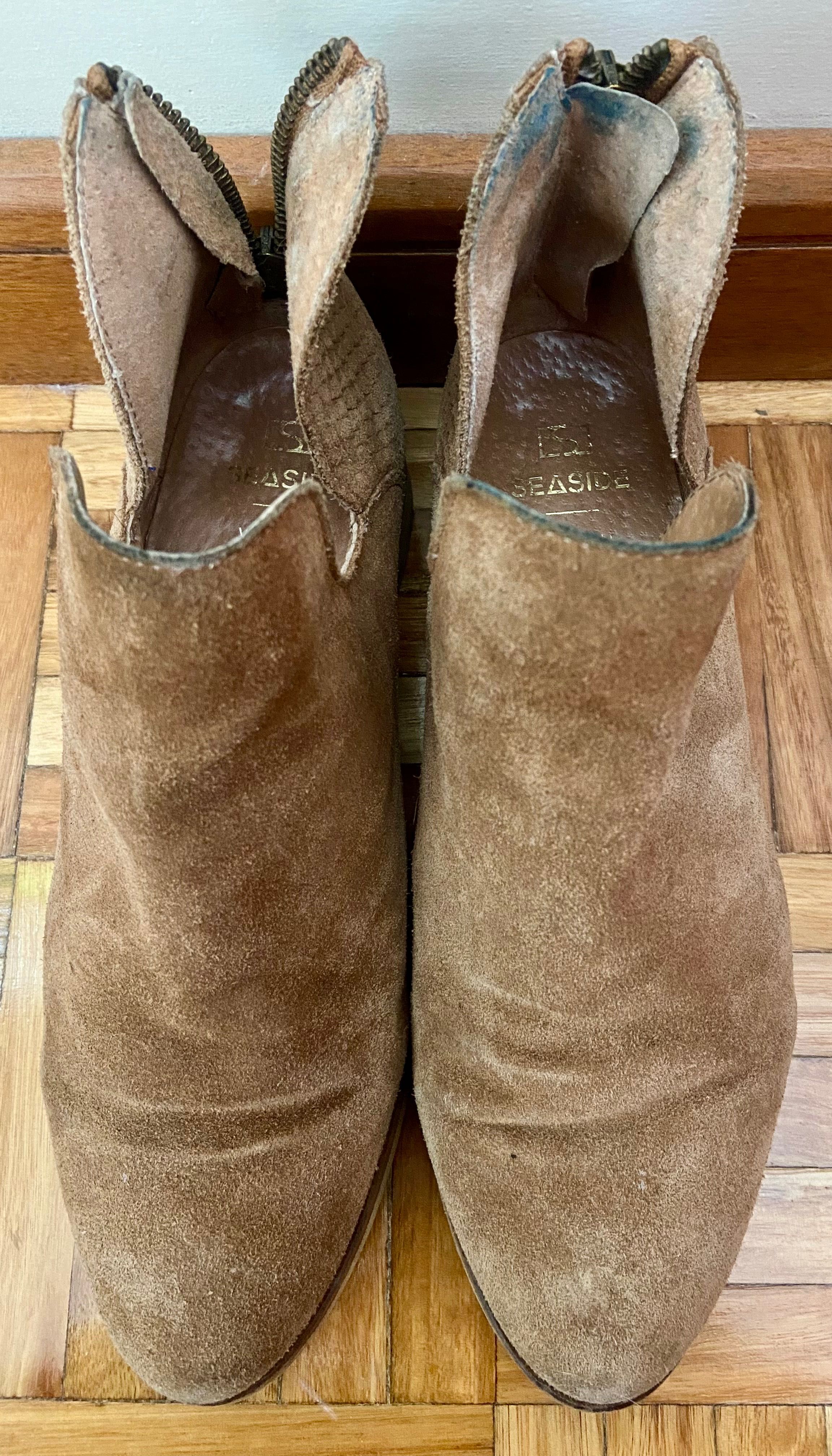 Botins castanhos