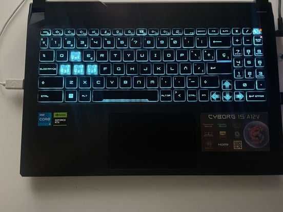 MSI Cyborg 15 A12V (i5 12450H - RTX 4060 - 16GB DDR5)