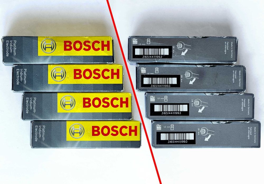 НОВАЯ свеча зажигания BOSCH 0242236510 FR7NPP332 Platinum-Iridium ORIG