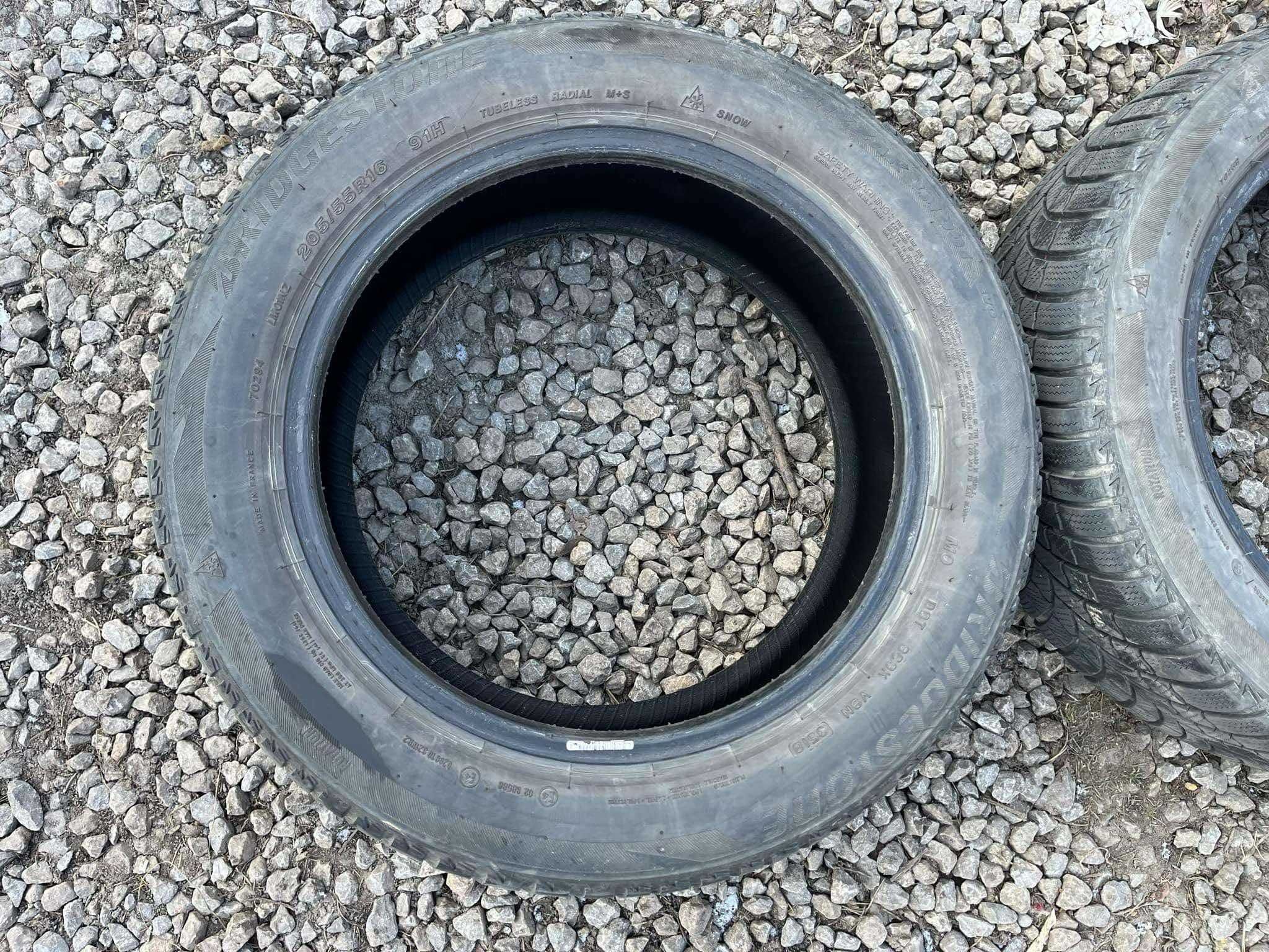Opony 205/55R16 Bridgestone Blizzak LM001 Zima 2sztuki 5,73mm