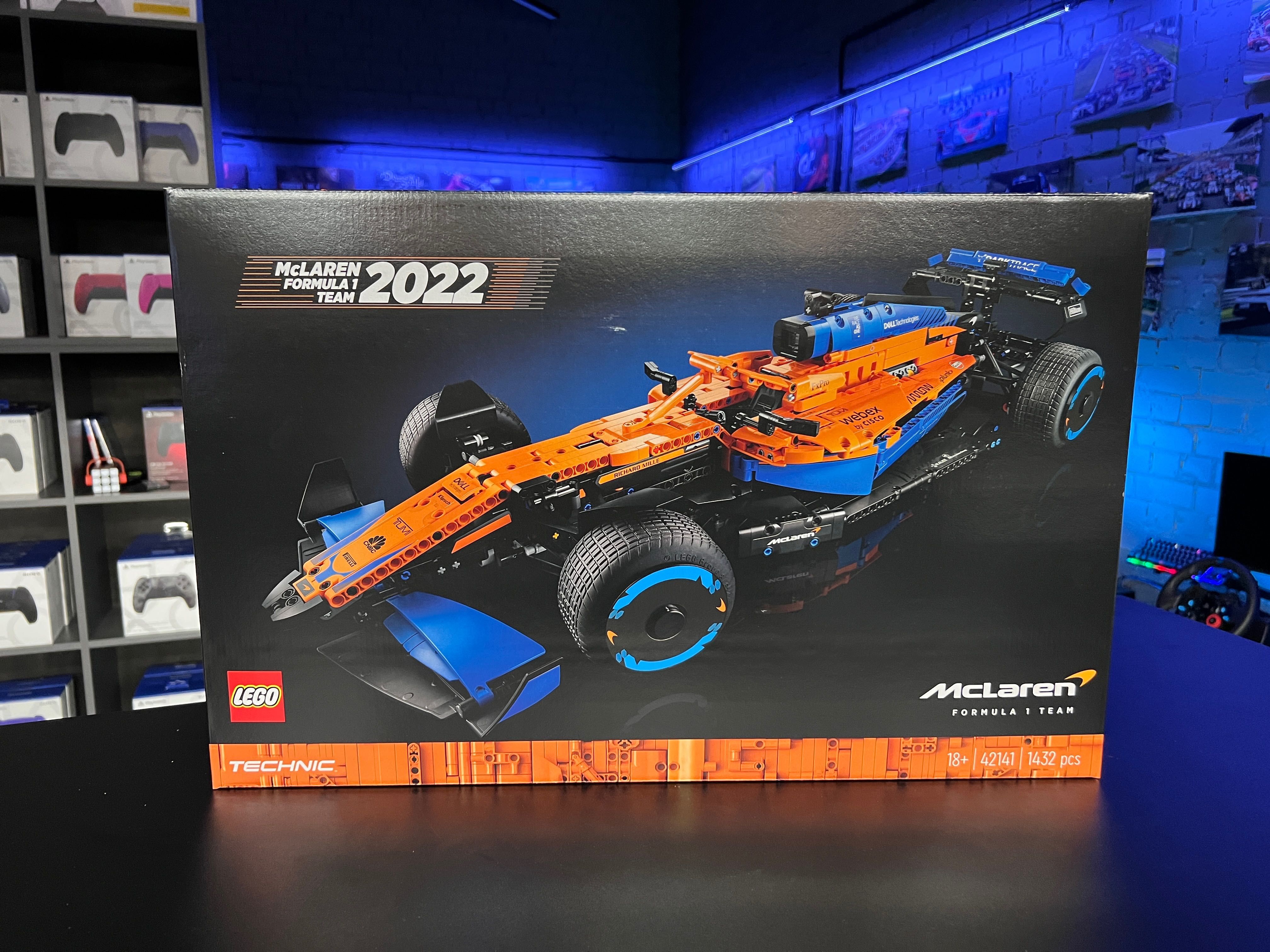 LEGO Technic 42141 McLaren Formula 1 F1  1432 Деталей Фомула Ф1 Лего