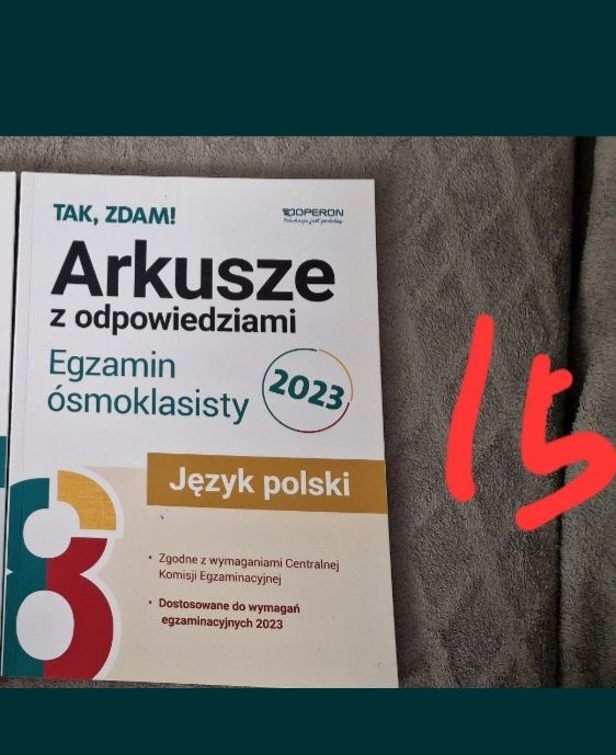 TAK, ZDAM! Egzamin ósmoklasisty. Arkusze egzaminacyjne. Operon