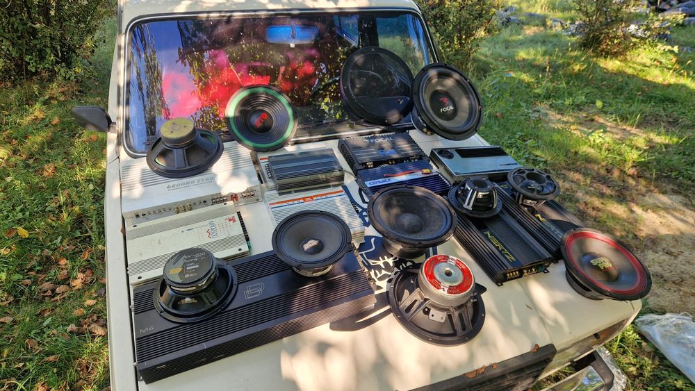 Підсилювачі 4х канальні різні