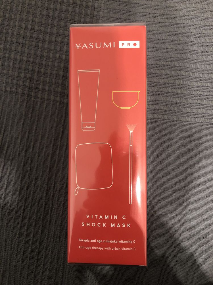 Yasumi PRO Vitamin C shock mask antiage 50ml NOWA!
