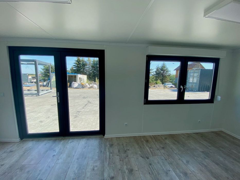 Kontener biurowy budowlany mieszkalny 6x3 - Produkcja na Zamówienie