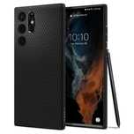Etui Braders Spigen Liquid Air Do Galaxy S22 Ultra Matte Black