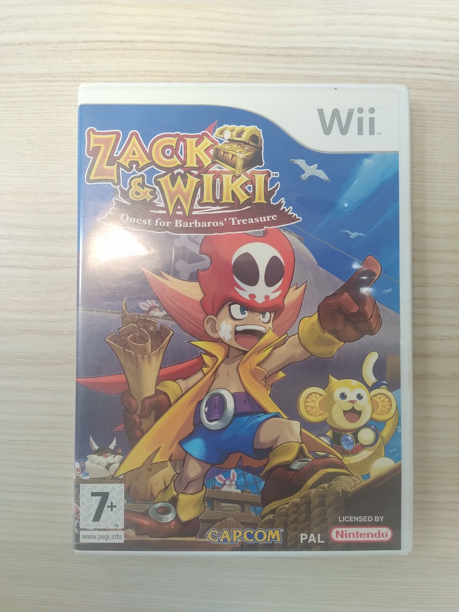 Zack e Wiki Quest for bárbaros Treasure Wii
